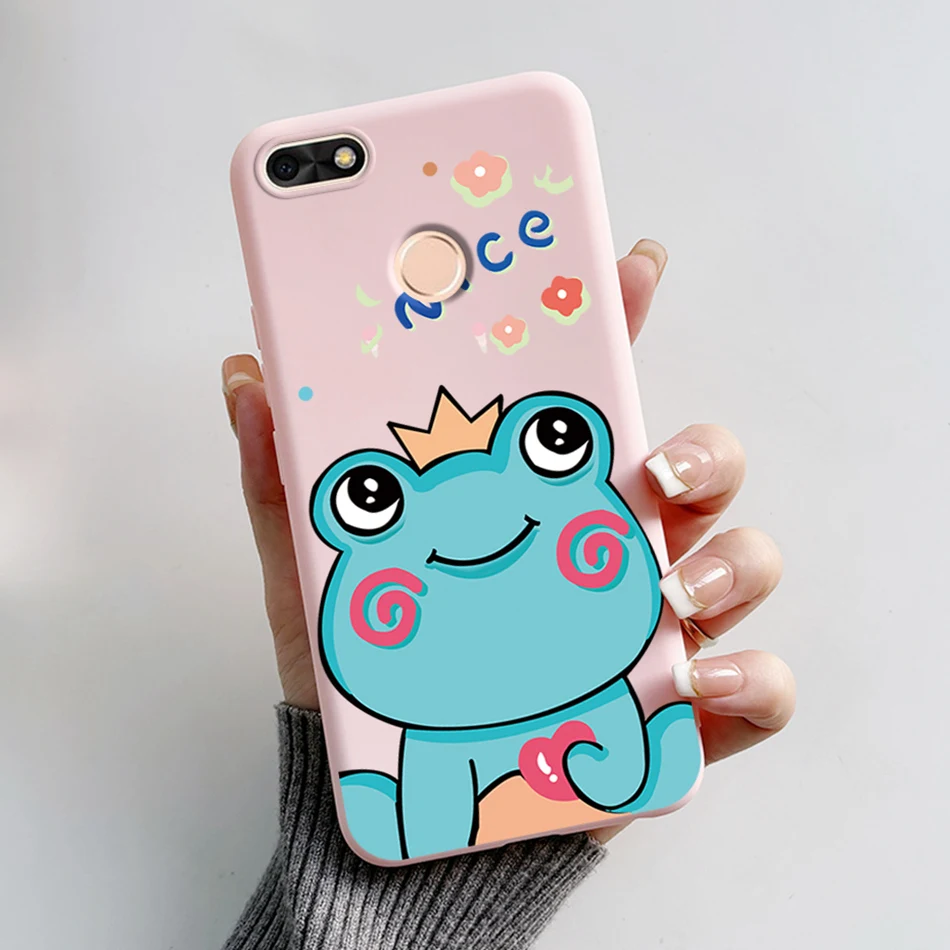 Cartoon Silicone Back Cover Case