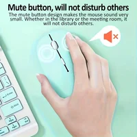 Souris sans fil Bluetooth, compatible avec iPad, Samsung, Huawei, Android, Windows, tablette, batterie, pour ordinateur portable 3