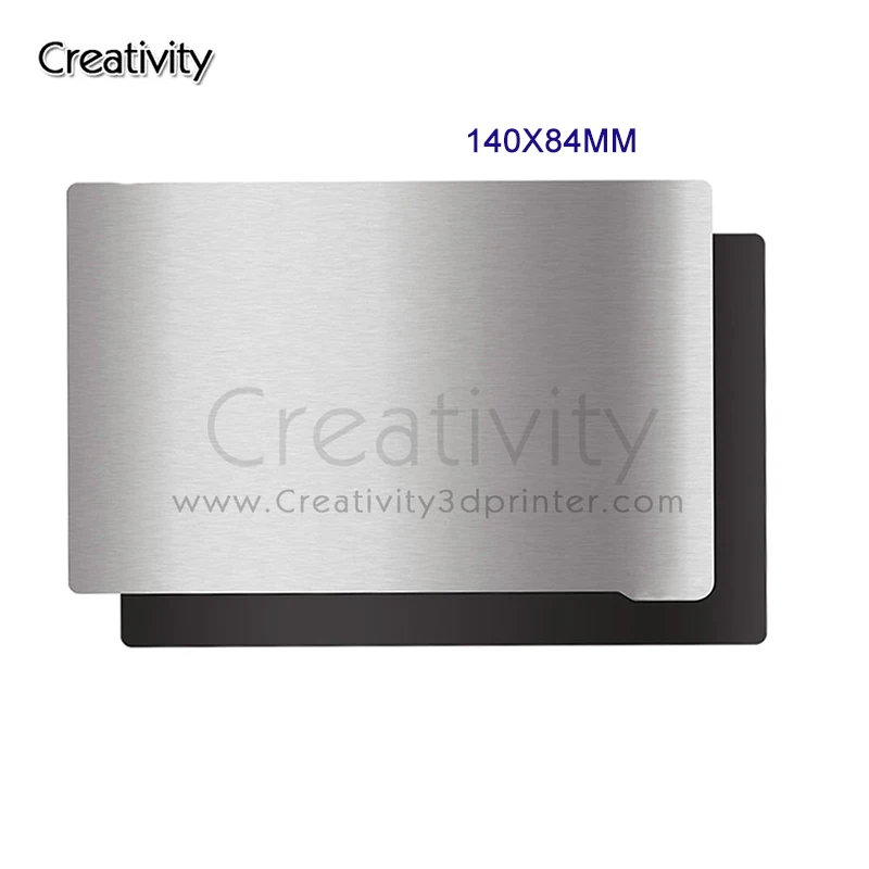Acciaio Per Molle 140*84Mm Per Elegoo Mars2 Pro Piastra Di Costruzione Flessibile Base Magnetica Letto Sla/Dlp Resina Uv Lcd Mars 2 Pro Stampa