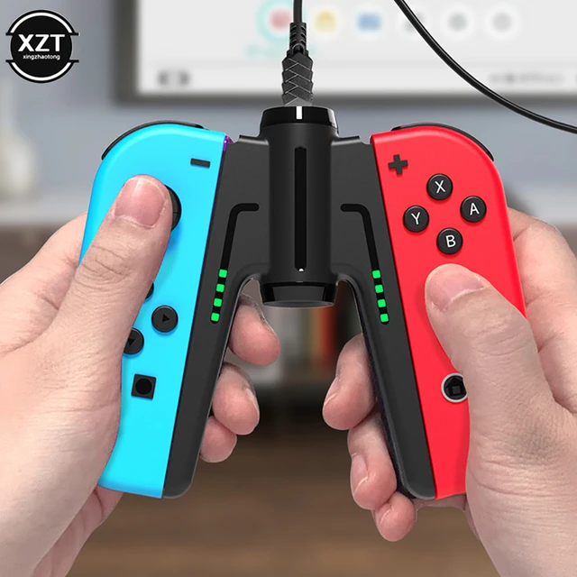 Mini Game Charging S6 Grip pour Nintendo Switch Joy-Con, Joycon Charger  Contrmatérielle, Type-C Port USB C - AliExpress