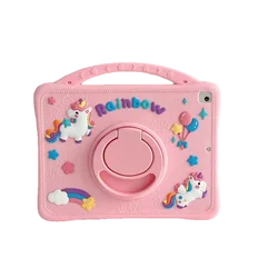 Kids Cartoon Silicone Tablet Case Stand - iPad Air (11 inch) (360  Balloon Unicorn)