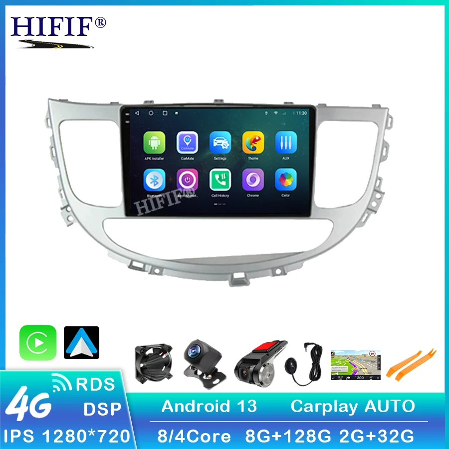 

Автомагнитола для Hyundai Rohens Genesis 2008-2013, мультимедийный видеоплеер Android, IPS сенсорный экран, GPS навигация