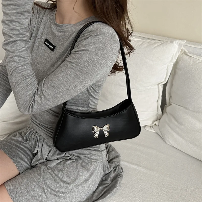 Retro Shoulder Armpit Bag for Women Korean All-Match Crossbody Bag Ins Trendy Versatile Underarm Design Handbag New