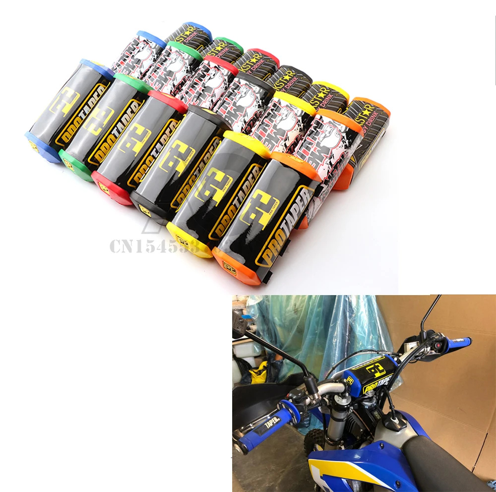 Handlebar Squre Chest Protector Pads Motorcycle Cross Dirt Pit Bike Motocross For Pro Taper Fat Bar Sponge