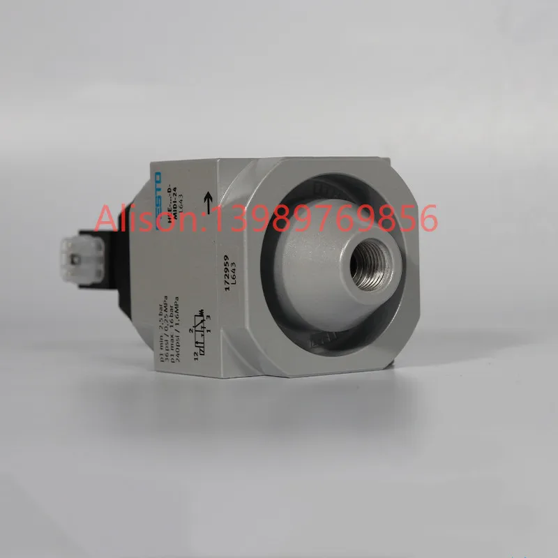 

FESTO Pneumatic on-off valve HEE-D-MIDI-24 172959 HEE-D-MIDI-110 172960 HEE-D-MIDI-230 172961