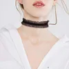 Collier en Dentelle Noire Sexy de Style Punk, Ras du Cou Gothique Personnalisé, Clavicule, Accessoires de Bijoux pour ixde Mariage