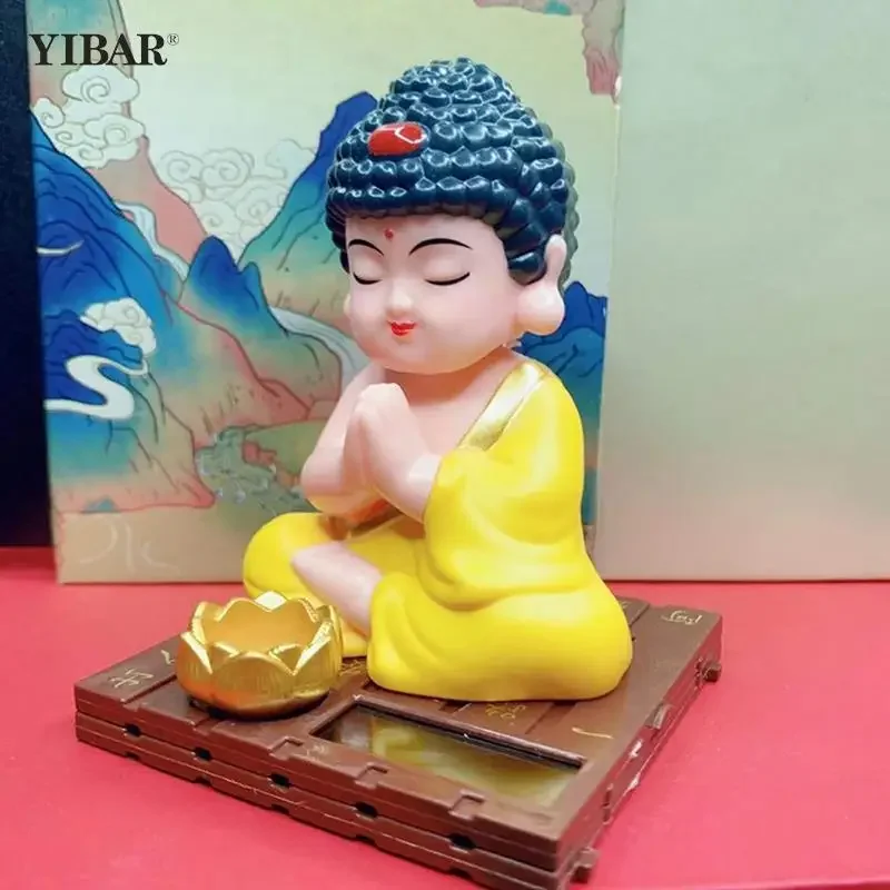 자동차 장식 최신 부처님 자동차, 창의적인 인테리어 장식 용품, 안전 자동차 장식 조각, 자동차 부품