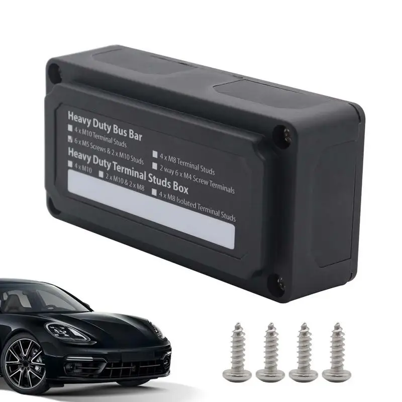 Bus Bar Box Auto Per Uso Generale Durevole Busbar Case 300A High Current Return Box Modifica Della Nave Bus Box Car Yacht Busbar