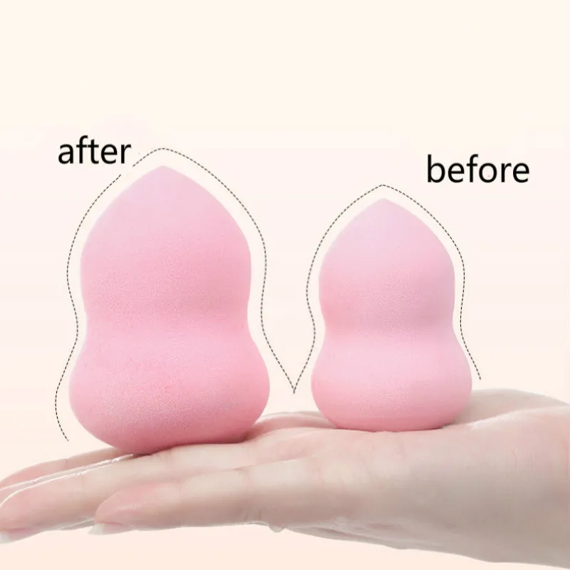 Cosmetic Puff Hot Two Types Professional Water Droplets Soft Sponge Makeup Foundation Powder Smooth Make Up Tools makeup sponge set makeup sponge powder puff makeup puff makeup puff set powder puff set cosmetic powder puff set
