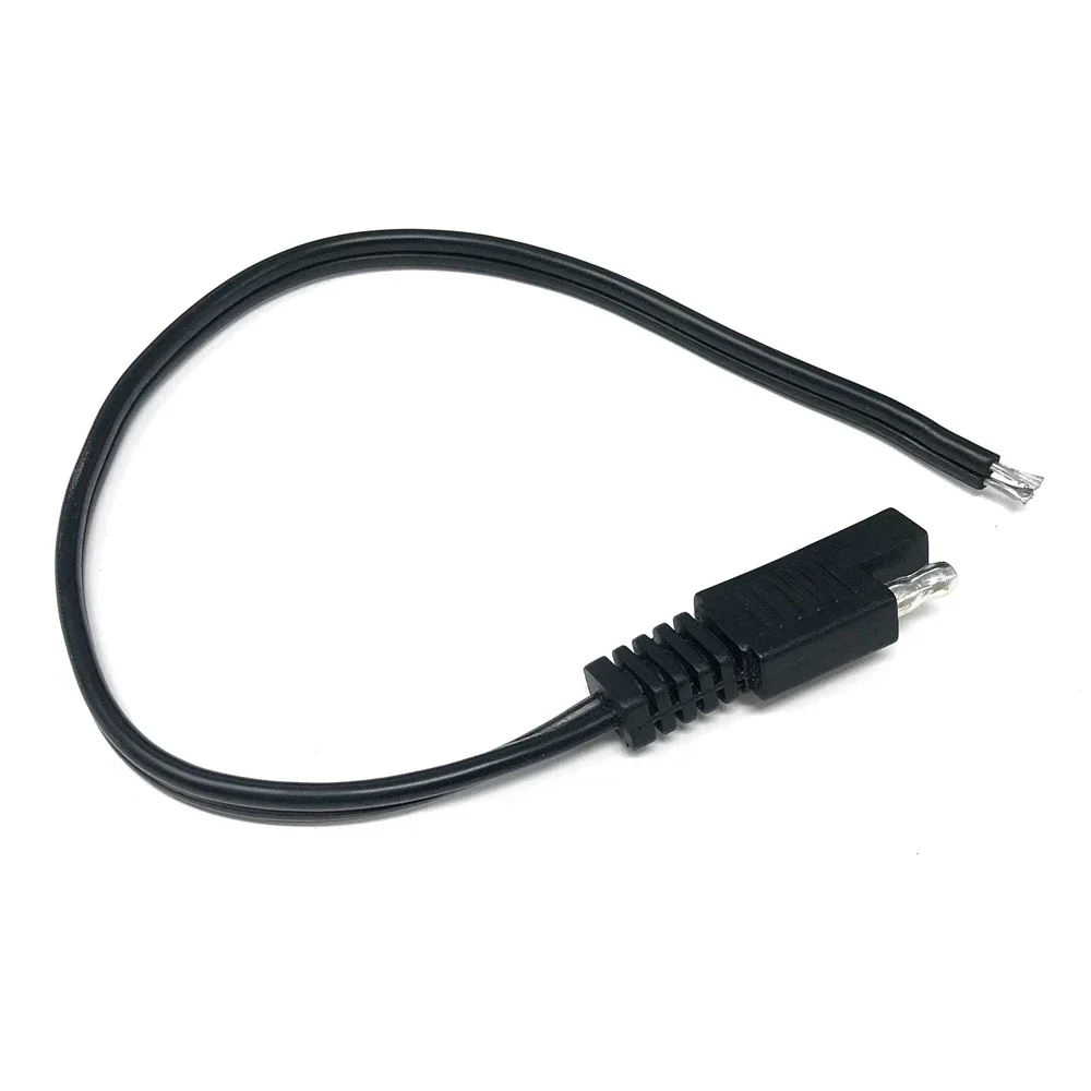 5PCS 30CM DIY SAE Power Automotive Extension Cable 18AWG 2 Pin with SAE Connector Cable Quick Disconnect
