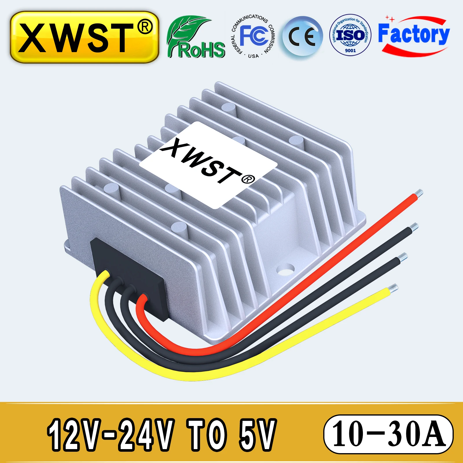 Xwst Dc Dc Buck Converter 12v 24v To 5v Step Down Power Inverter 10a