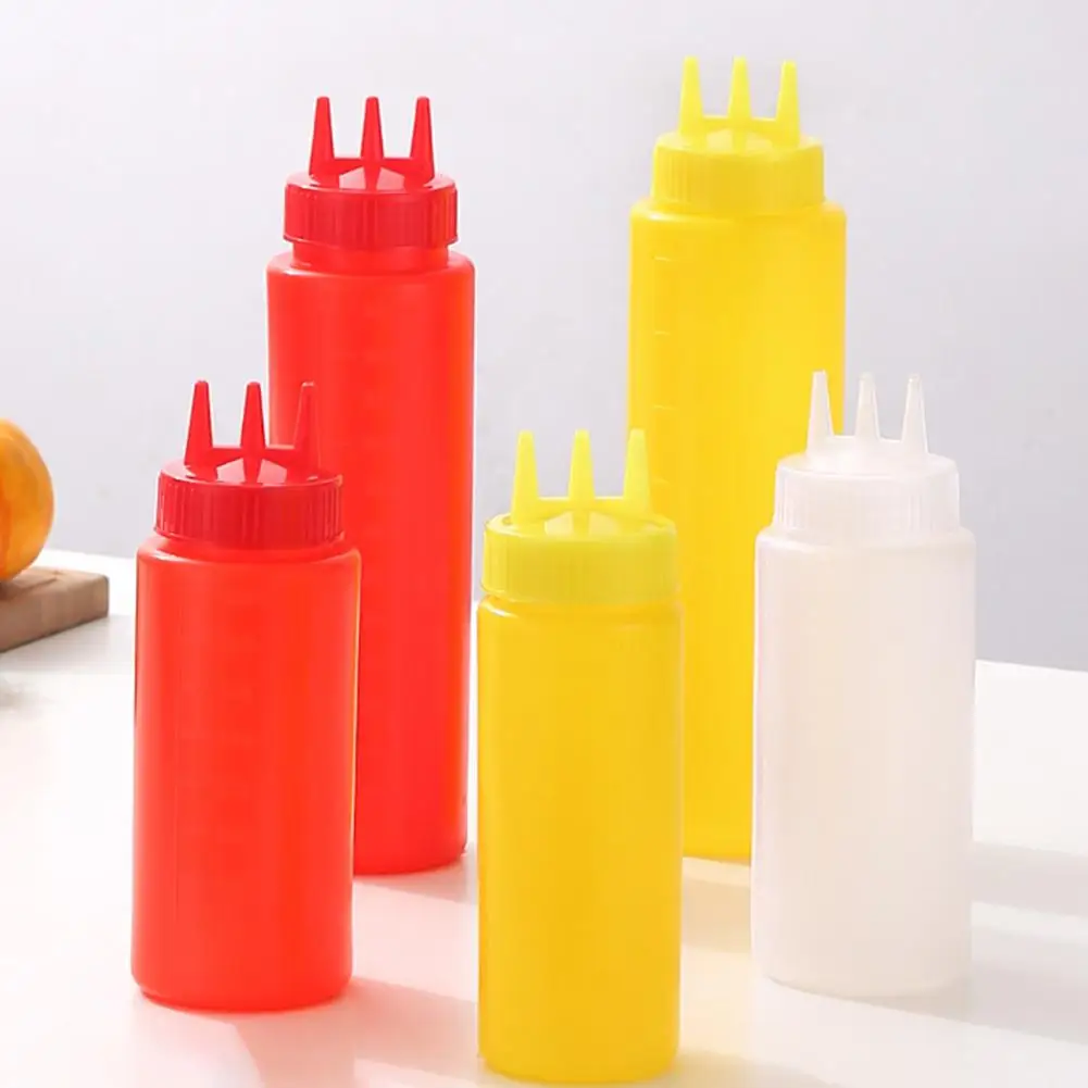 Daily Condiment Bottles Safe Versatile Large Capacity Leak Proof Seasoning Storage Jar Sauce Jar Food Grade