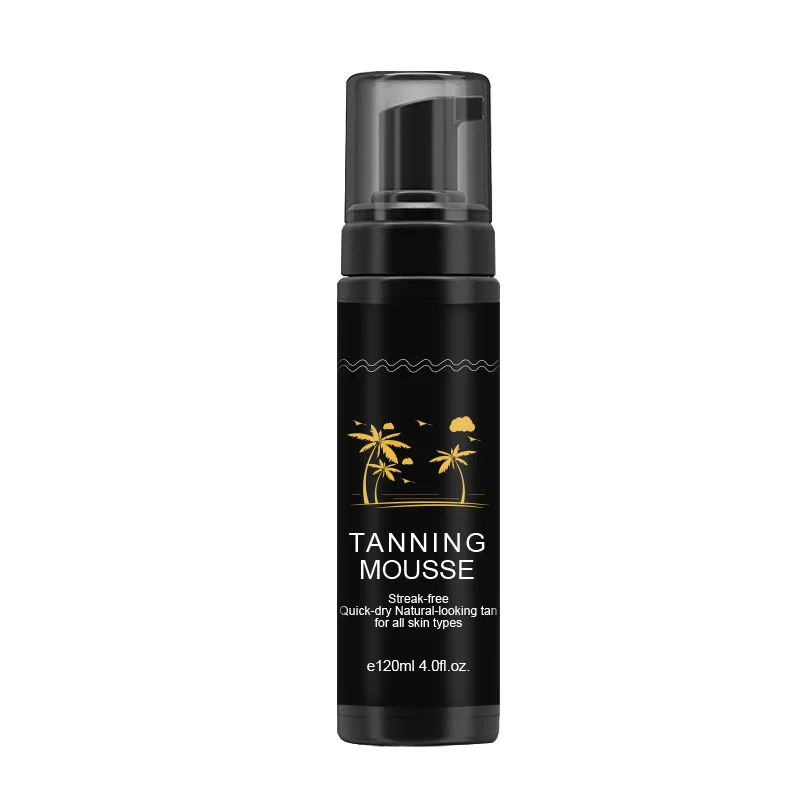 Bronzer Self Tanning Mousse Brown Women Summer Beach Skin Hydrating Moisturizing Body Tanning Lotion Cream Drops