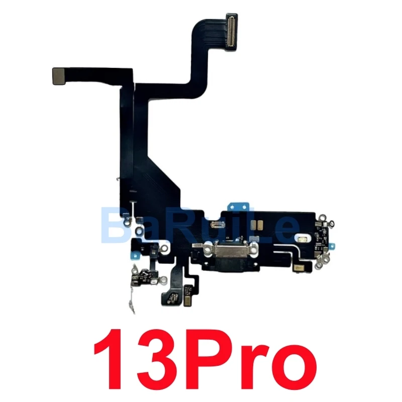 USB Charging Port Flex Cable with Microphone and Audio Jack