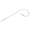 3Pcs Toilet Flapper Chain 26cm Toilet Handle Lever Lift Flush Replacement Ball Chain 304 Stainless Steel for Repairing Toilets 1