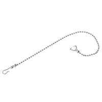 3Pcs Toilet Flapper Chain 26cm Toilet Handle Lever Lift Flush Replacement Ball Chain 304 Stainless Steel for Repairing Toilets 1