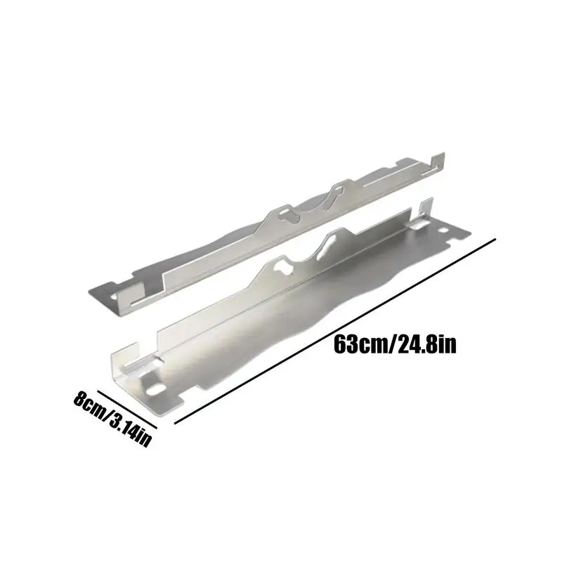 Wheel Alignment Tool Plate 2x Stainless Steel Wheel Toe Alignment Plates Heavy-Duty Automotive Front-End Tool for Car Truck Atv