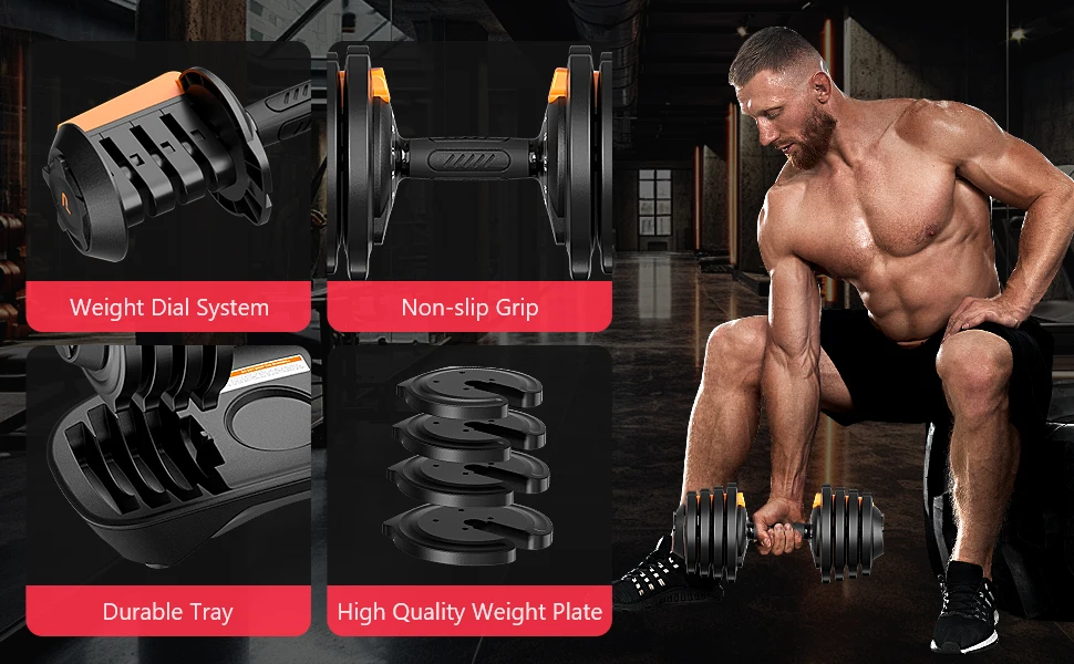 Adjustable Dumbbells