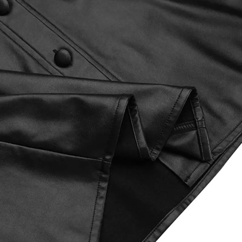 Spring New Leather Jackets for Women Black Small PU Leather Lapel Coat Europe American Women's Vintage Motorcycle Bomber Jacket