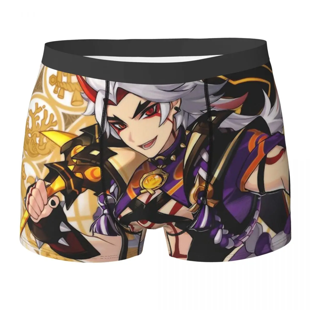 

Arataki Itto (Genshin Impact) Men Boxer Briefs Underwear Genshin Highly Breathable High Quality Birthday Gifts