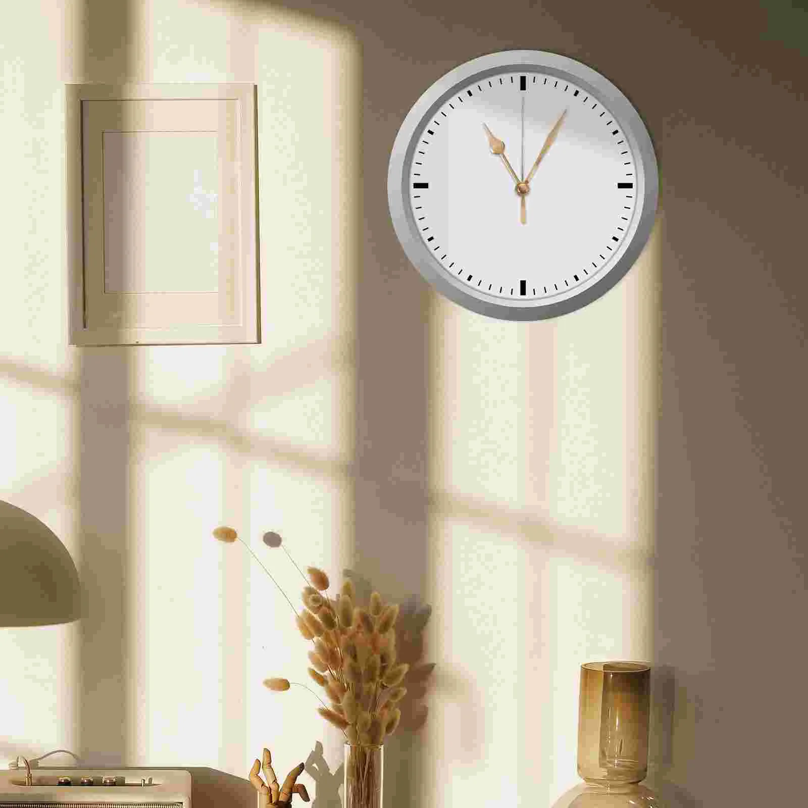 Quartz Pendulum Clock Movement Mute Mechanism Wall Clock Parts Replacement Hands Plastic Kit Repair Accessories 22Mm Axis