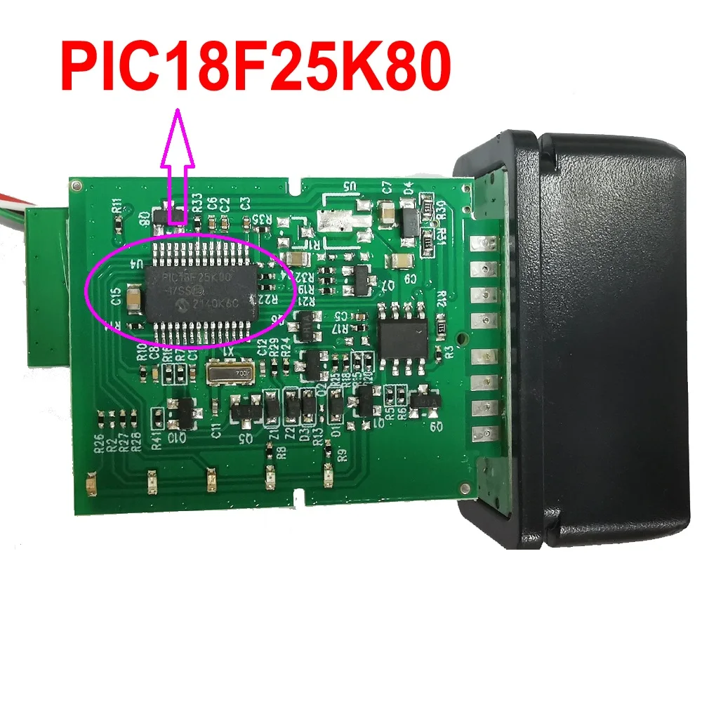 Auto Reader ELM 327 USB V1.5 PIC18F25K80 Chip OBDII USB ELM327 V1.5 Car Scanner Tool OBD2 Interface USB Cable To laptop 2