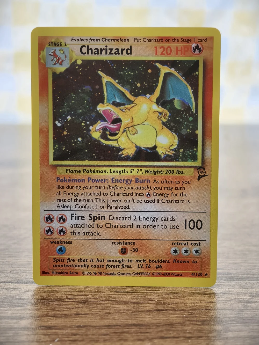 ポケモンカード Charizard 120 HP MINISO Pokémon Charizard 120HP Trading Cards Set - 4 Rare