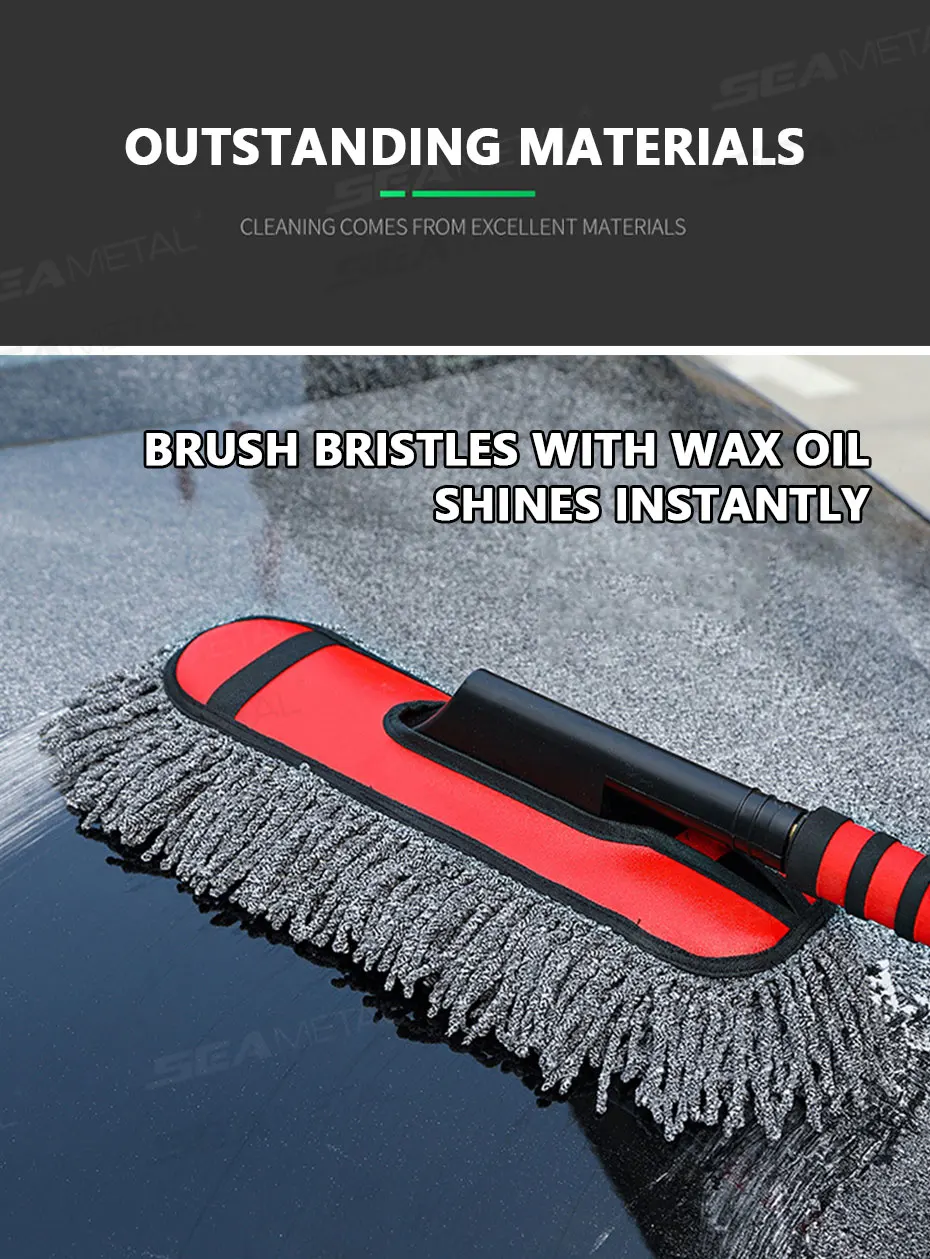 Auto-moppia käytetään ajoneuvon ulkopinnan puhdistukseen