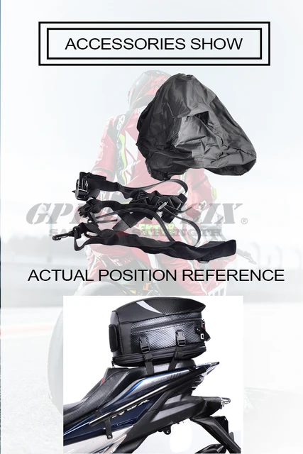 MOTOCENTRIC – sac à dos pour moto, étanche, multifonctionnel, Durable, pour  siège arrière, grande capacité 37l, pour casque - AliExpress