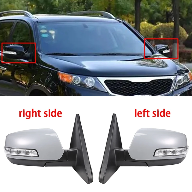 

Автомобильное складное зеркало заднего вида 876202P160 для Kia Sorento 2009-2012 Right