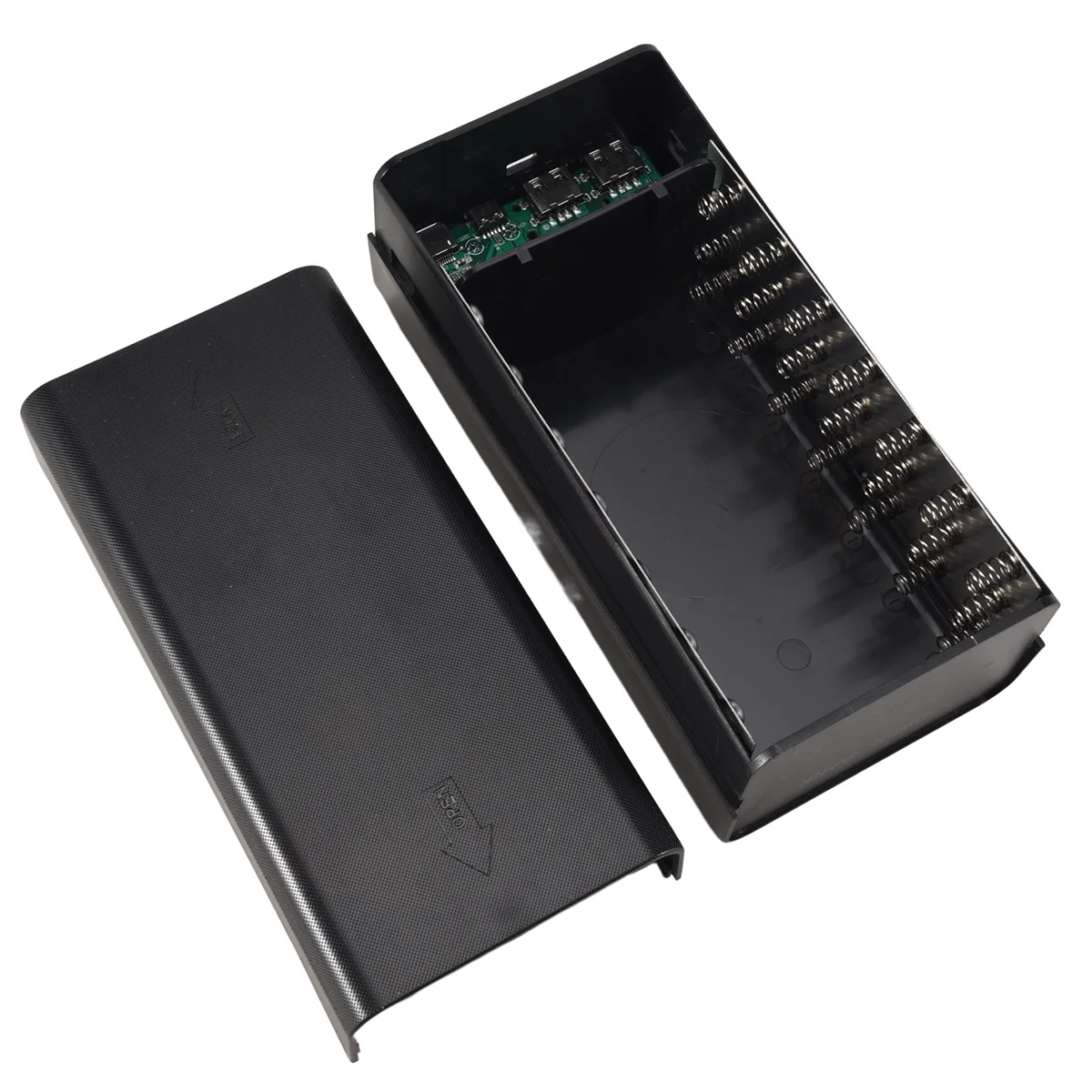 21X18650 Battery Case Welding Free Power Bank Case T21 with Light 18650 Battery Charge Box Detachable Portable DIY Shell-BLife 6