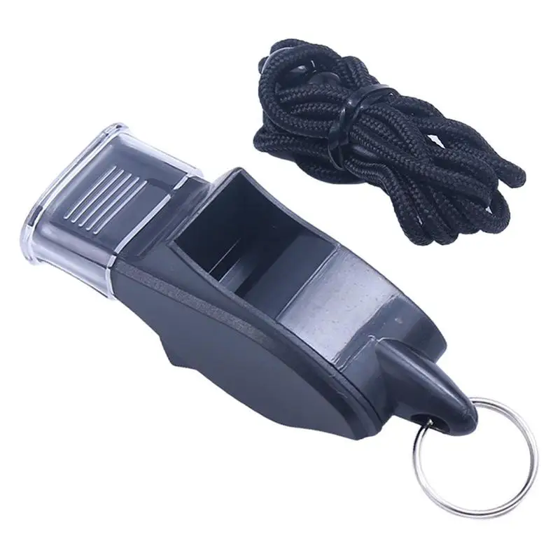 

Referee Whistle High Decibel Sports Referee Classic Whistle Sports Whistles with Lanyard Loud Crisp Sound Dolphin Whistle