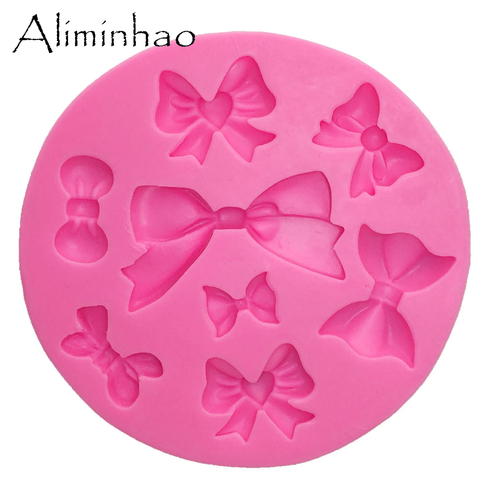 B0182 Silikon Polymer Clay Fondant Formen Bogen Form für Kuchen Dekoration Gum Paste Schokolade Form verschiedene Größen – Detail 7