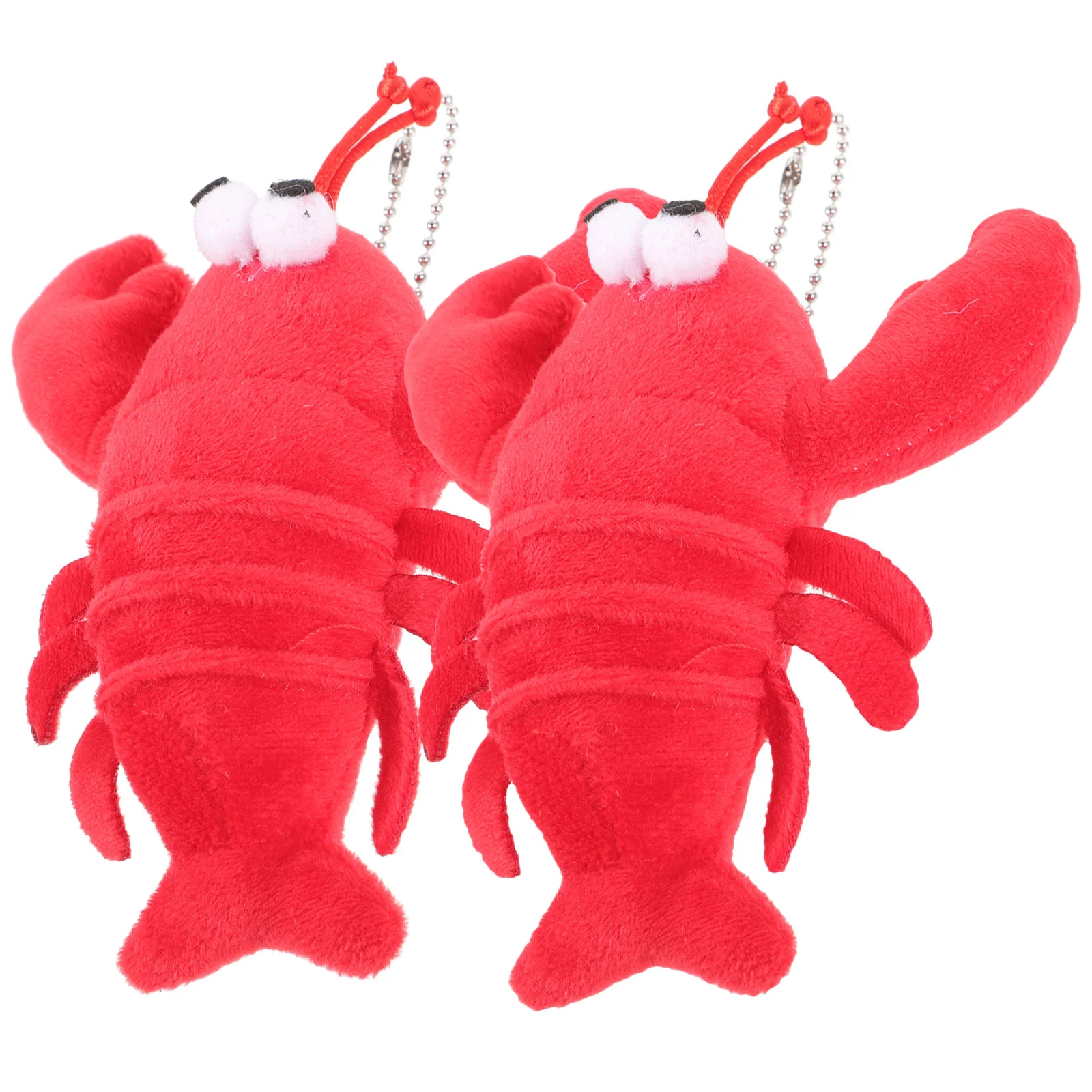 2pcs Cartoon Plush Key Chain Chic Phone Bag Pendant Car Key Hanging Ornament keychain bag ornament keychain