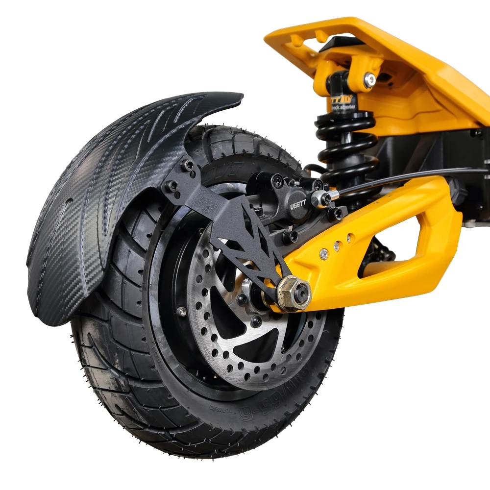 Universal Carbon-Fiber-Pattern Mudguard for VSETT 10+ MUKUTA