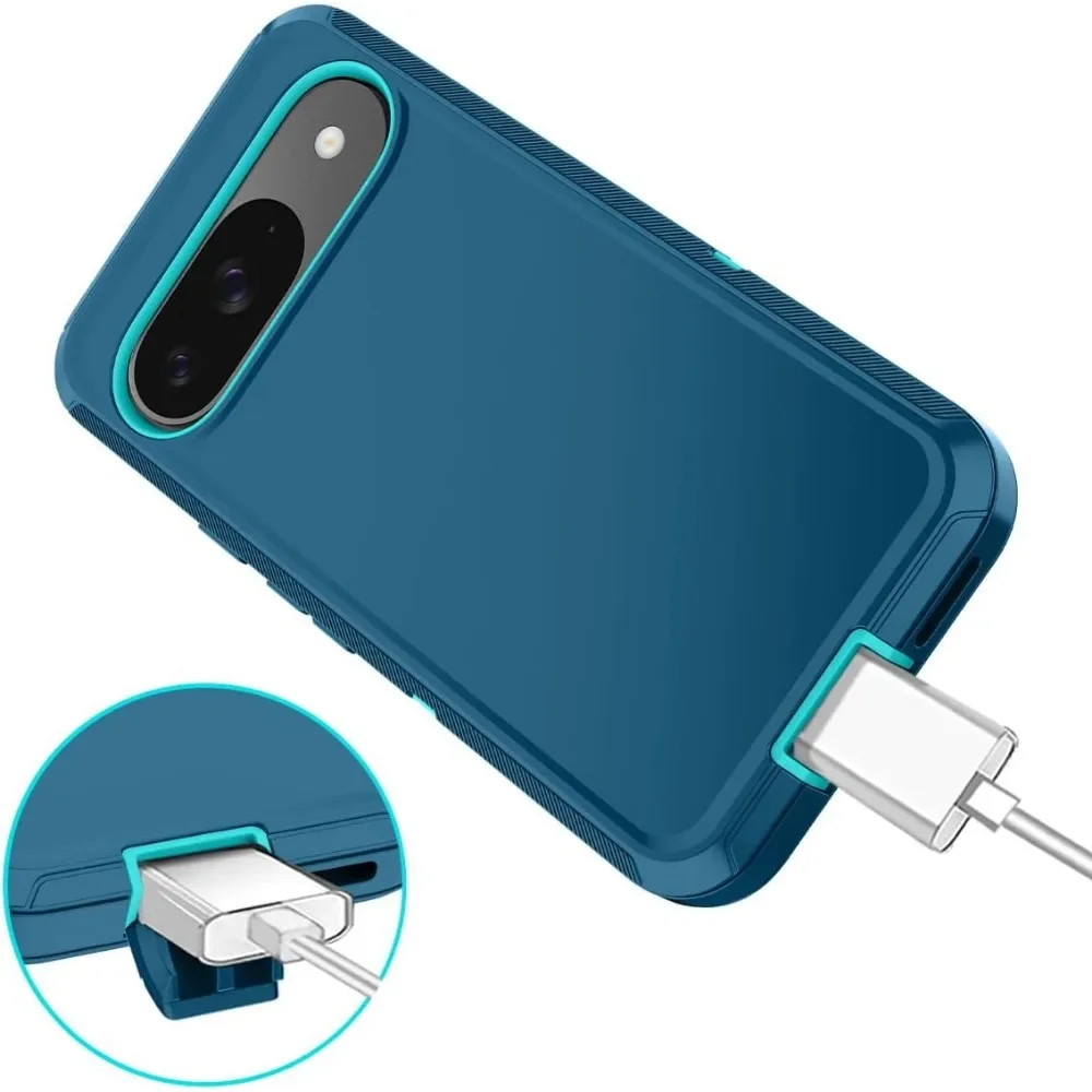 3-in-1 Heavy Duty Military Grade Anti-Drop Shockproof Protective Case Cover