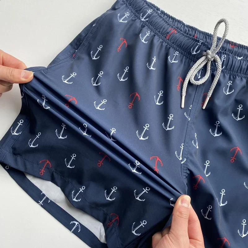 Mens Swim Trunks Fishing Quick Dry Swim Shorts with Mesh Lining Mens Trunks Beach Shorts Hiking Casual