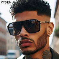 Steampunk une pièce bouclier lunettes de soleil hommes 2026 marque de luxe Vintage surdimensionné métal grand cadre lunettes de soleil pour homme lunettes de sport 1