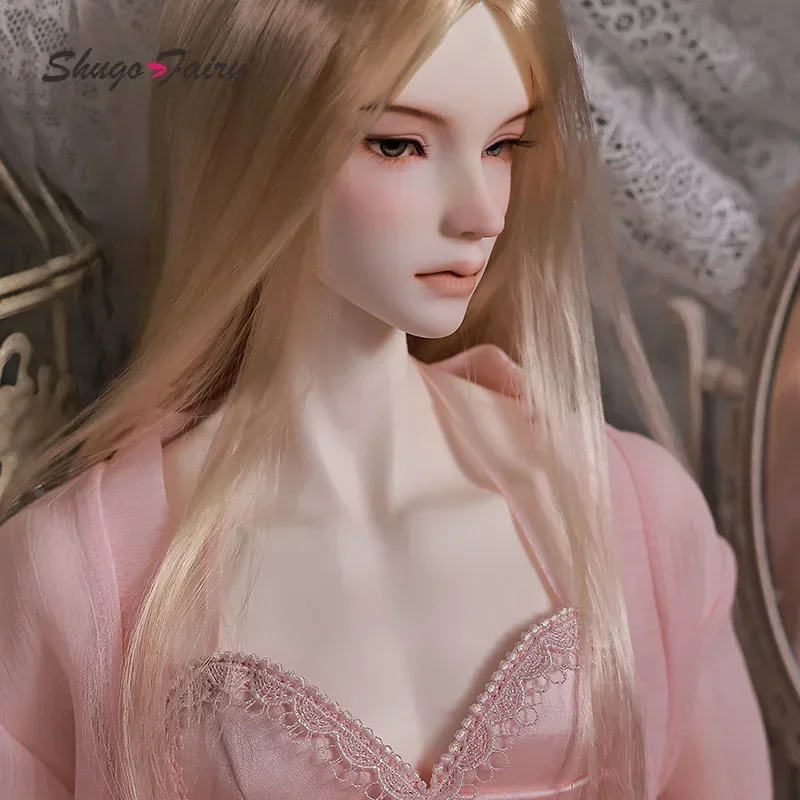 Фото Lvan BJD кукла 1/3 Yunus Nago французские шикарные пижамы домашний корсет атласные кружева перекрещивание дяди Соединенные куклы Коллекция Shugafairy №2