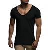 MRMT 2025 Brand New Men's T Shirt Fashion Chicken Heart V Collar Recreation T-shirt for Male Short-sleeved Man Tops T-shirt Tees