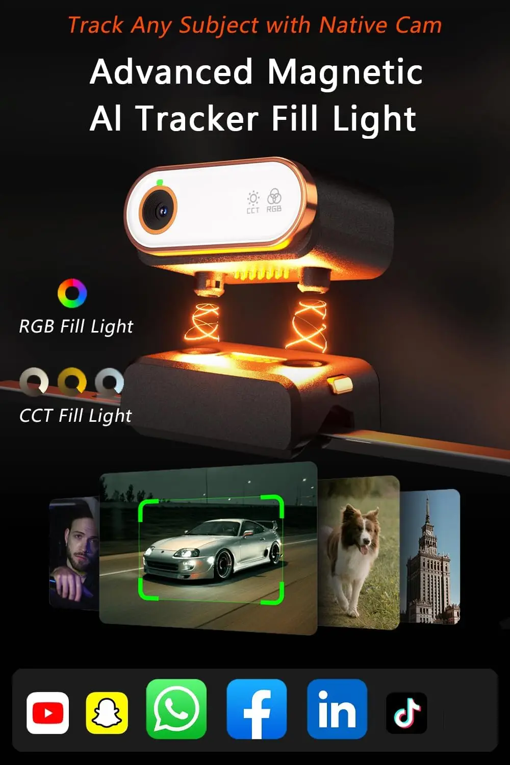 Hohem iSteady M7 Gimbal Stabilizer for Smartphone, Magnetic AI