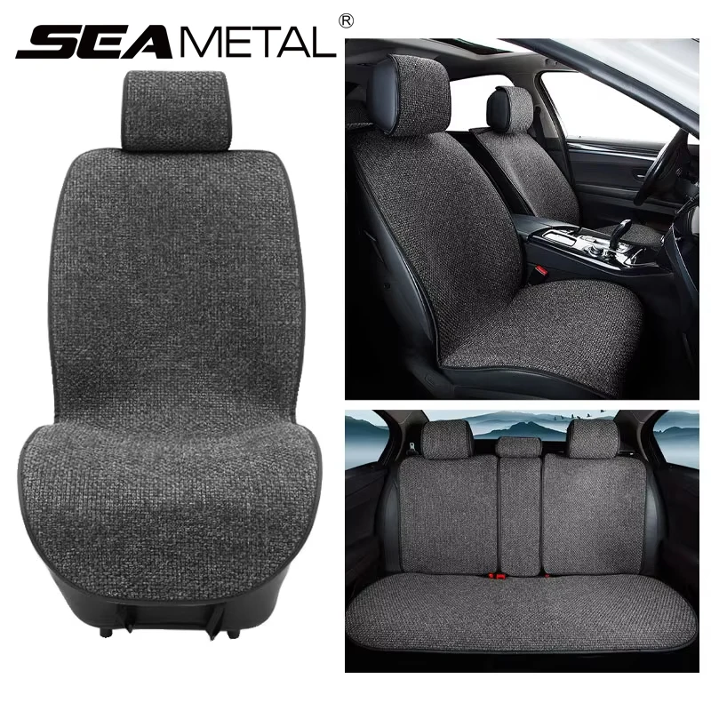 Breathable Linen Car Seat Covers for Sedan Suv Pick Up