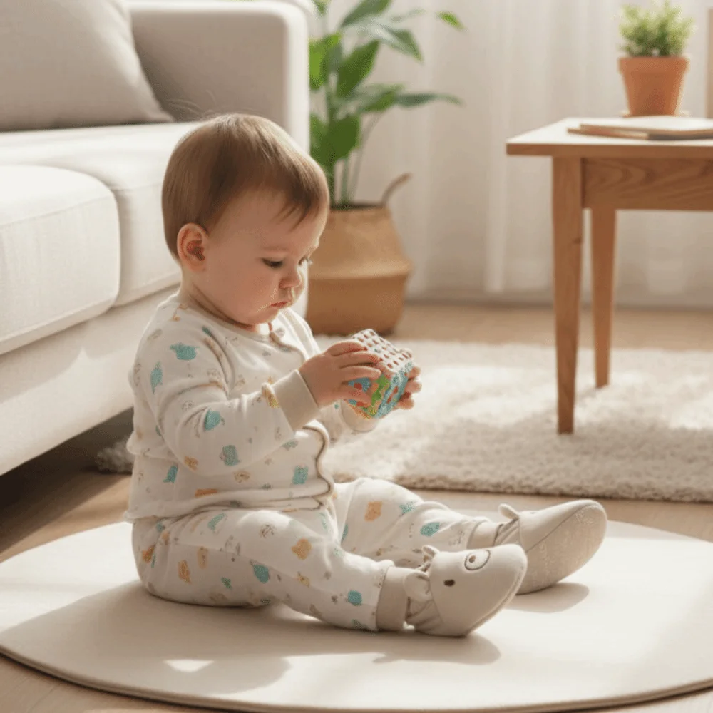 Fashion Cotton Baby Shoes Soft Animal Pattern Infant First Walkers with Ears Anti Slip Newborn Socks Shoes Spring Autumn