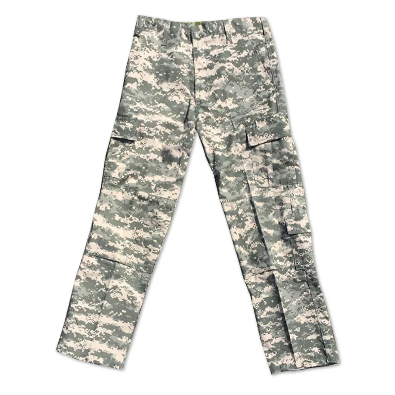 Men's Pants US Field Pants ACU Digital Camo Uniform Trousers Mens Camouflage