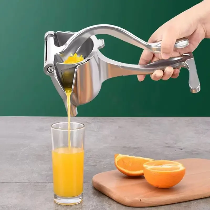Aluminum Alloy Manual Juicer Hand Press for Orange Lemon Sugar Cane Fruit Tool