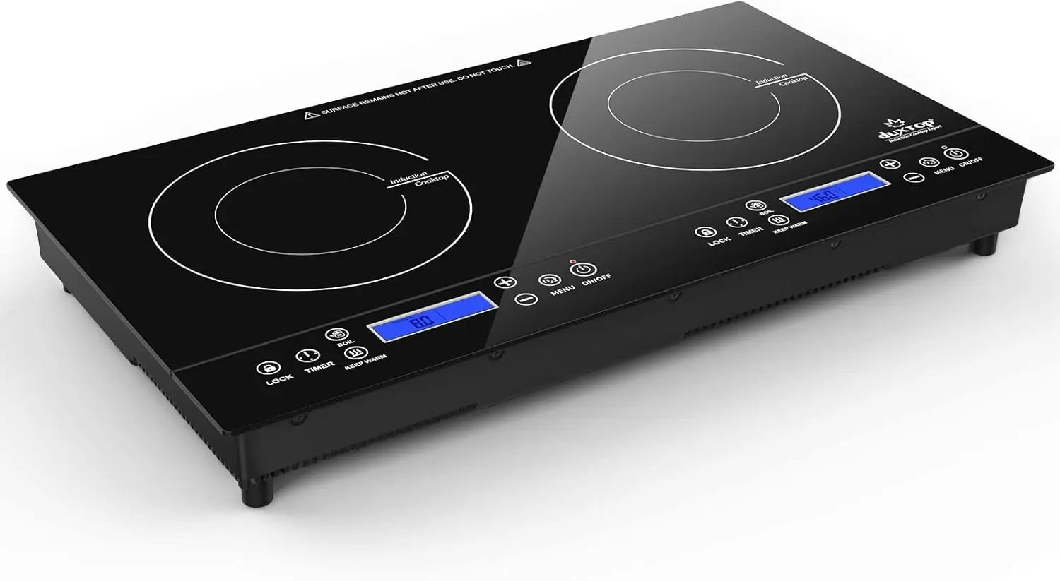 1800W Portable Induction Cooktop 2 Burner
