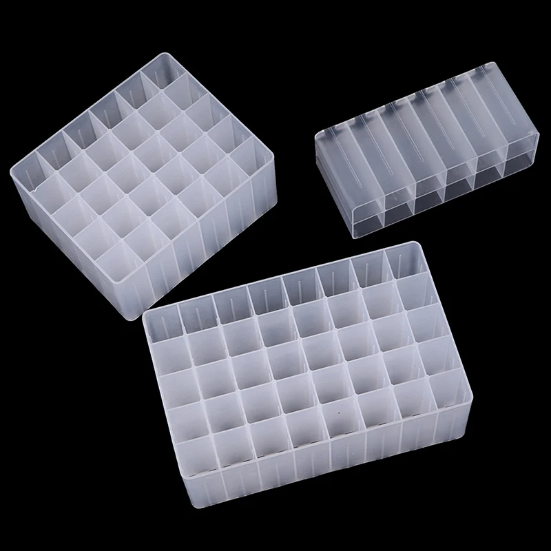 Pen Holder Desk Organizer Pen and Brush Holder 1pcs 12/30/40 Slots Storage Box