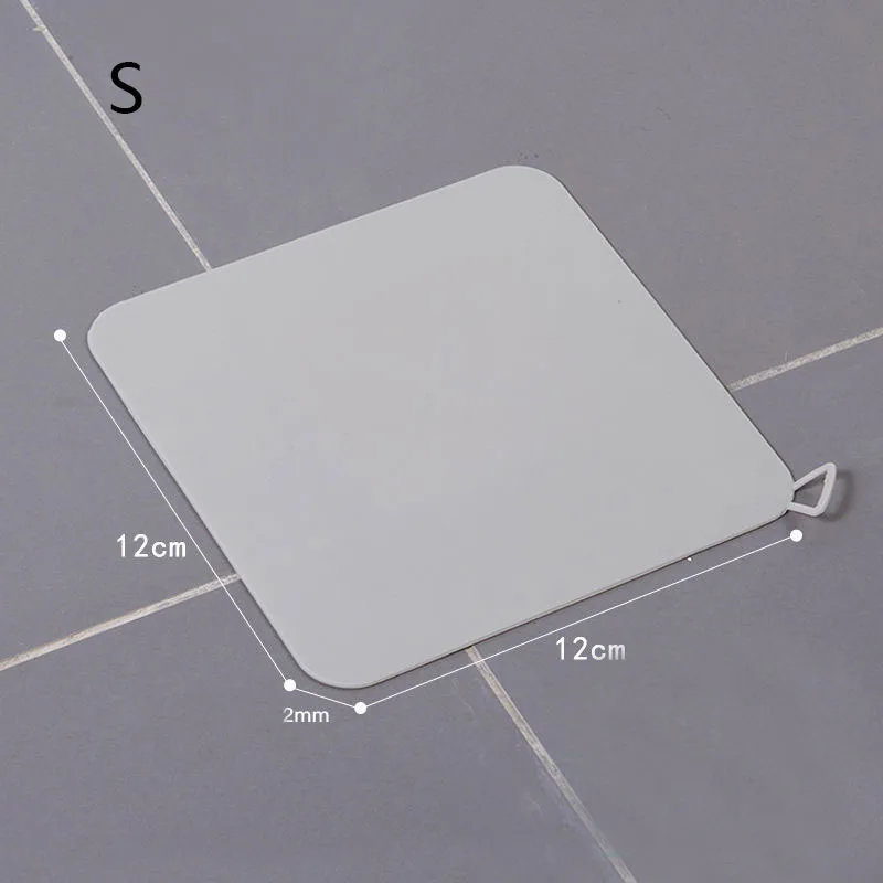 Silicone Floor Drain Cover Bathroom Kitchen Sink Deodorant Strainer Insect-proof Seal Sewer Pipe Hair Catcher