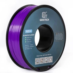 Premium ABS 3D Printing Filament, 1.75mm, 1KG Spool, Tangle-Free & Non-Toxic, Vacuum Sealed - Assorted Colors (PURPLE)