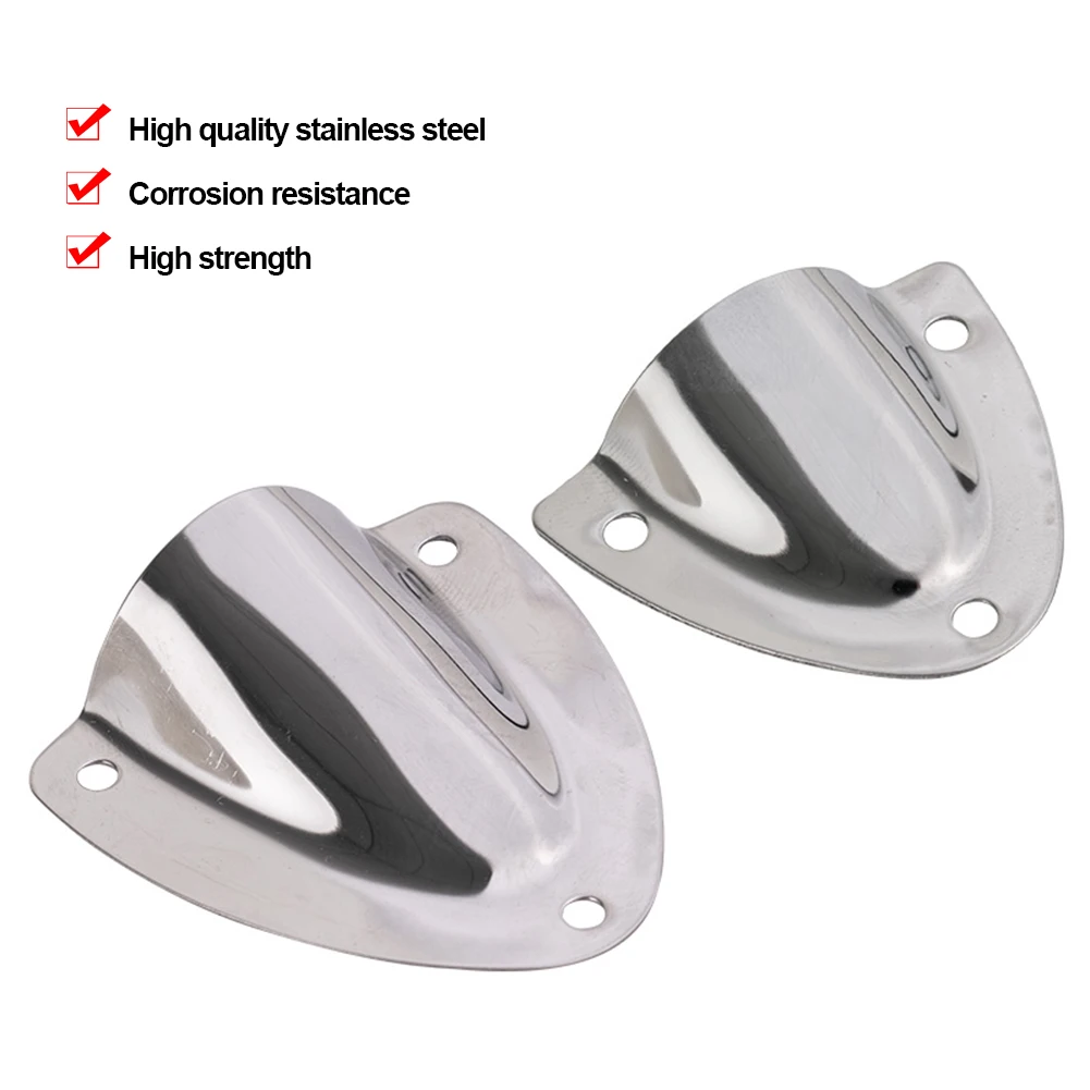 Durable Large Marine Hardware Stainless Steel Lightweight Boat Accessories Dinghy UV-proof Clam Shell Vent Cover Yacht marine accessories marine hardware